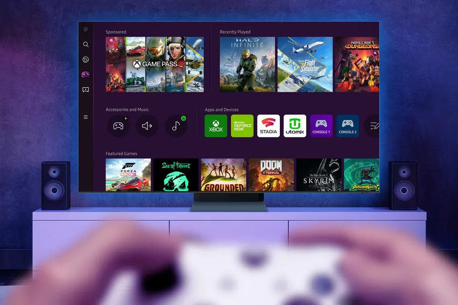 El centro de TV para juegos de Samsung lanza transmisión de Xbox, Stadia y GeForce Now