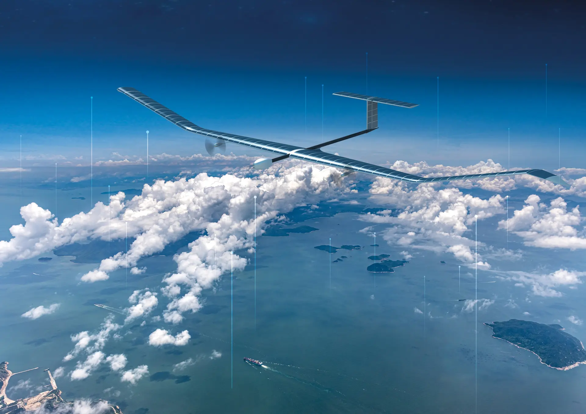El dron Zephyr con paneles solares establece un nuevo récord de tiempo de vuelo El dron Zephyr con paneles solares establece un nuevo récord de tiempo de vuelo
