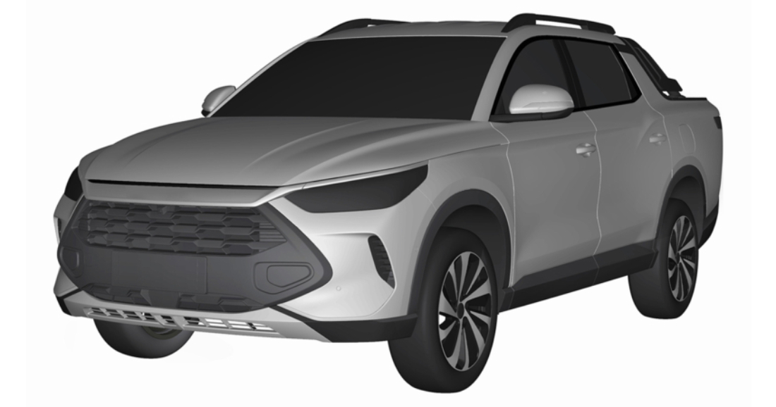 Pickup del Futuro: Explorando el Primer Boceto del Nuevo Modelo de BYD Nueva Pickup de BYD: Primera Imagen de Patente