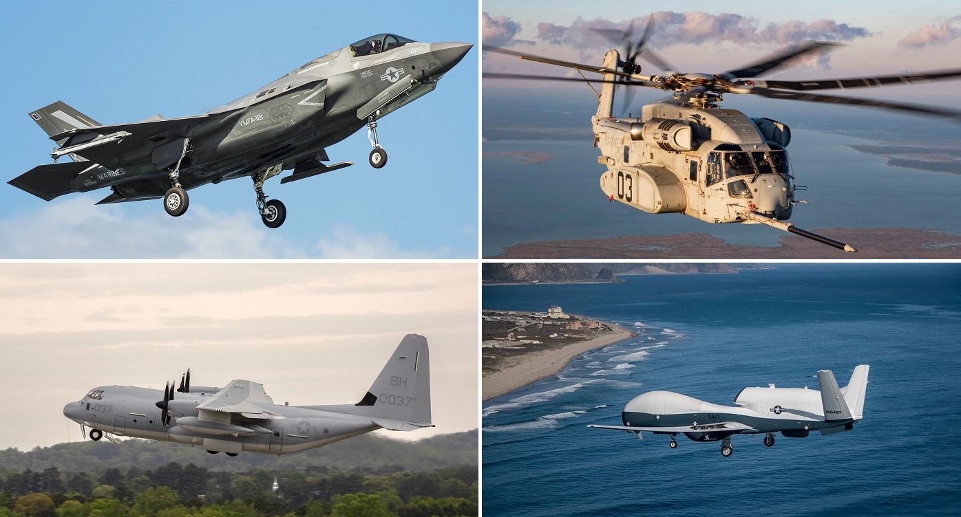 F-35 Lightning II, CH-53K King Stallion, MQ-4C Triton y MQ-9A Reaper - La Marina estadounidense solicita 17.300 millones de dólares para docenas de cazas, drones y helicópteros F-35 Lightning II, CH-53K King Stallion, MQ-4C Triton y MQ-9A Reaper - La Marina estadounidense solicita 17.300 millones de dólares para docenas de cazas, drones y helicópteros