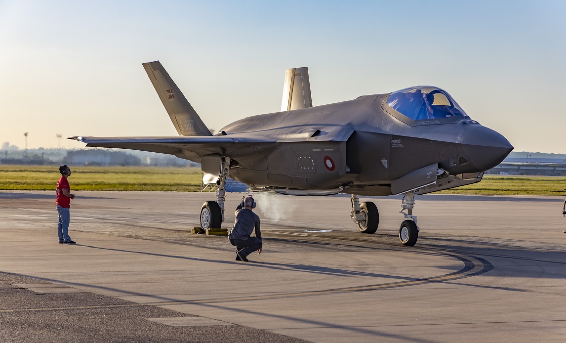 Lockheed Martin ensambla el 7º caza de quinta generación F-35A Lightning II para la Real Fuerza Aérea Danesa Lockheed Martin ensambla el 7º caza de quinta generación F-35A Lightning II para la Real Fuerza Aérea Danesa