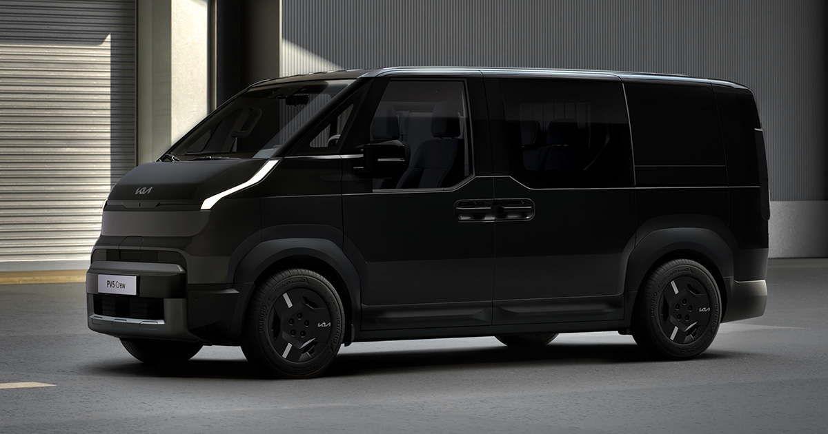De minibús a camión frigorífico: Kia PV5 presentado oficialmente