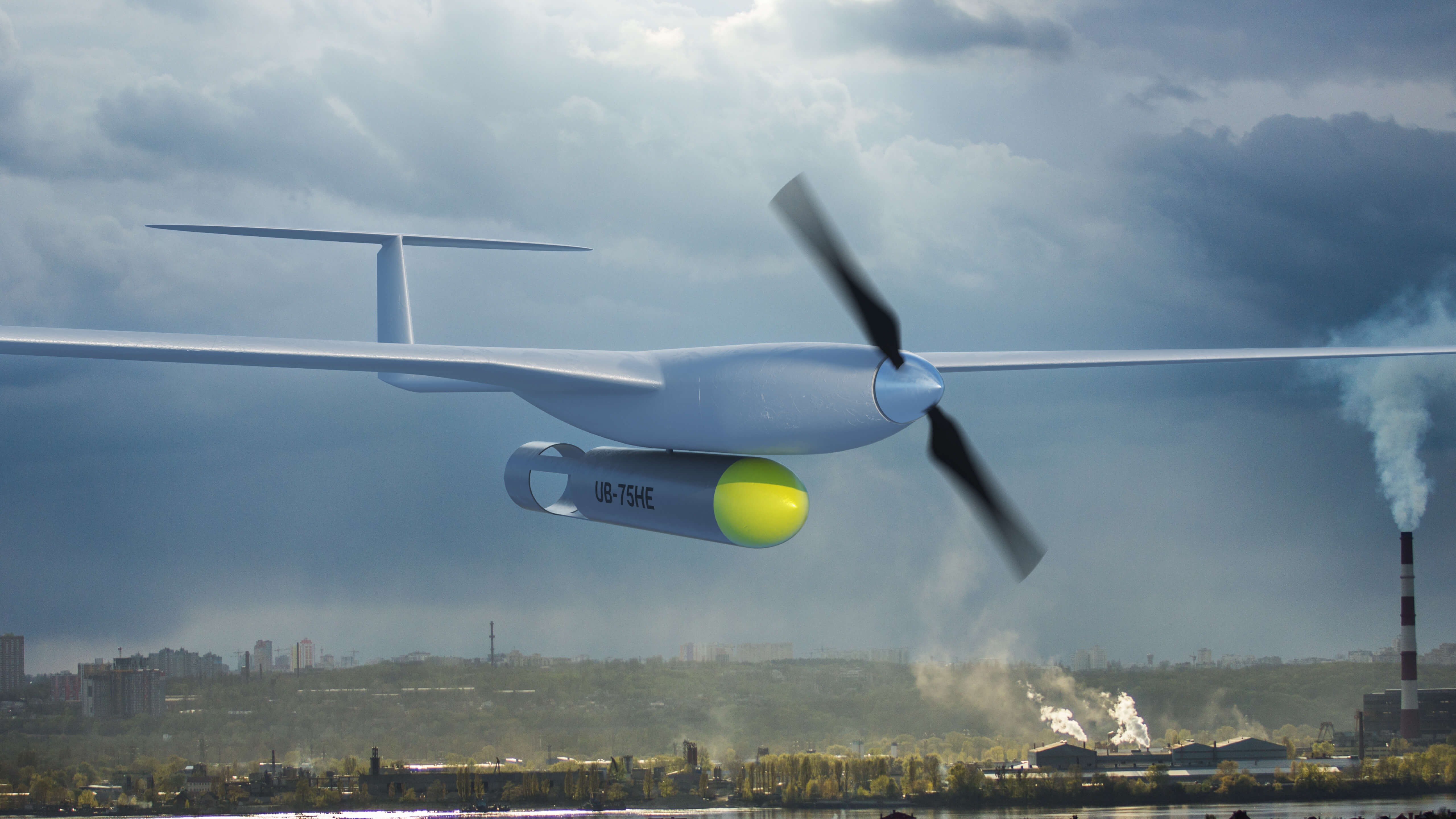 Las Fuerzas Armadas ucranianas mostraron un singular UAV de ataque Punisher en acción Las Fuerzas Armadas ucranianas mostraron un singular UAV de ataque Punisher en acción