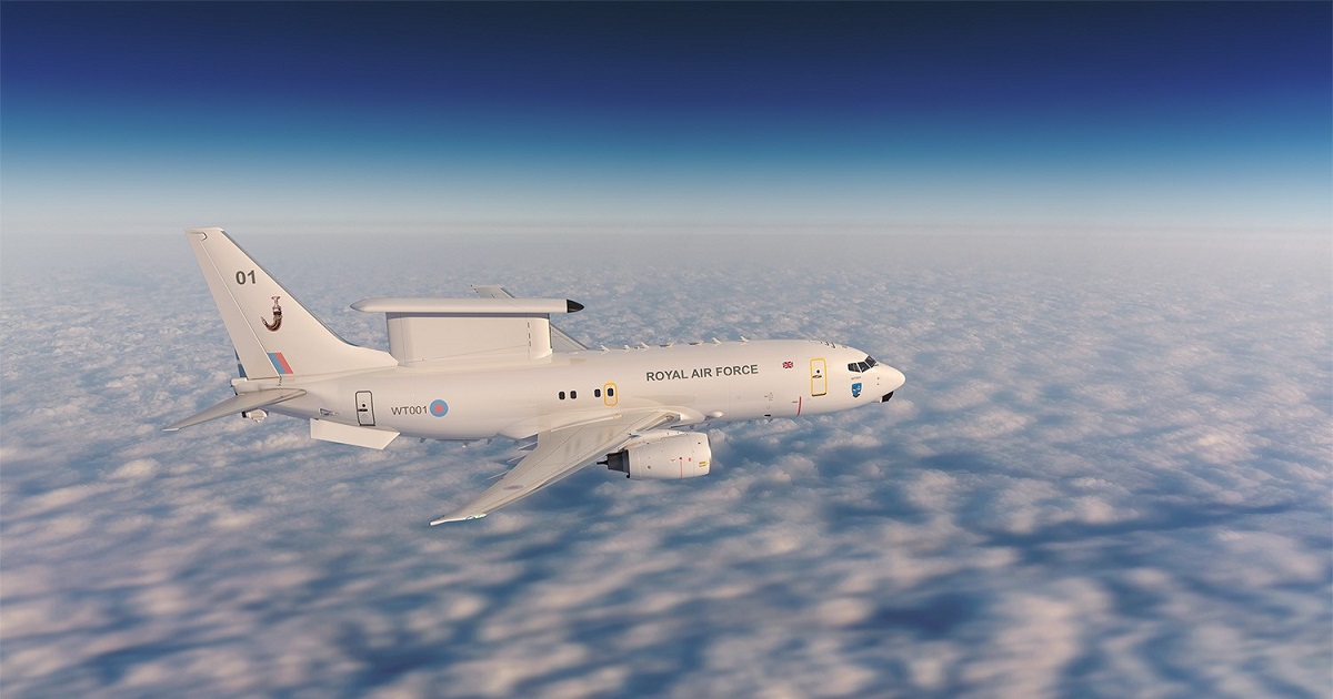 Northrop Grumman instala el sensor MESA en el avión británico E-7 Wedgetail Northrop Grumman instala el sensor MESA en el avión británico E-7 Wedgetail