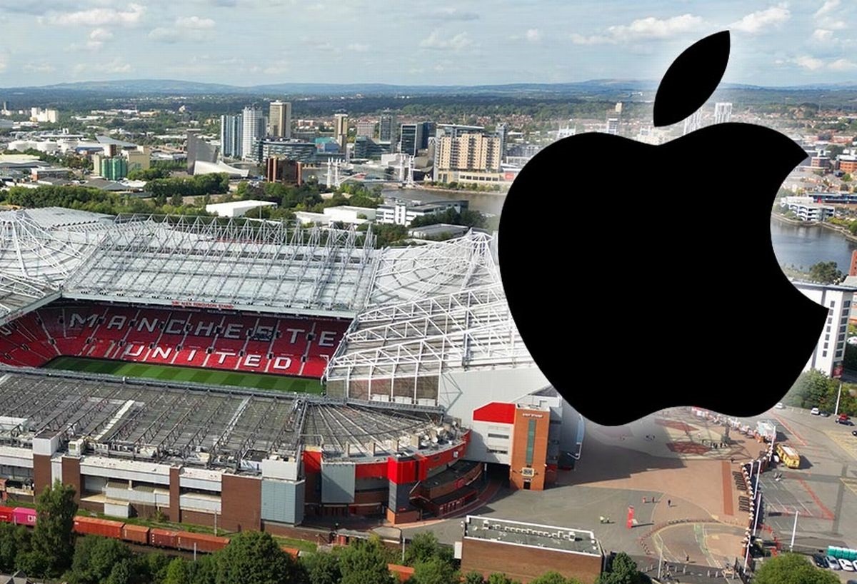 Apple estudia comprar el Manchester United por 7.120 millones de dólares y reconstruir Old Trafford Apple estudia comprar el Manchester United por 7.120 millones de dólares y reconstruir Old Trafford