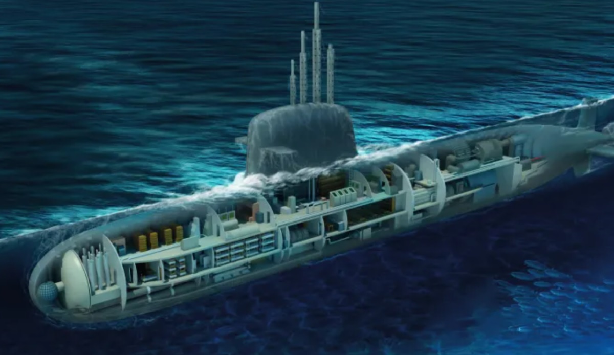 Brasil ha iniciado la construcción de su primer submarino nuclear: el submarino de ataque Alvago Alberto recibirá seis lanzatorpedos y misiles de crucero y antibuque. Brasil ha iniciado la construcción de su primer submarino nuclear: el submarino de ataque Alvago Alberto recibirá seis lanzatorpedos y misiles de crucero y antibuque.