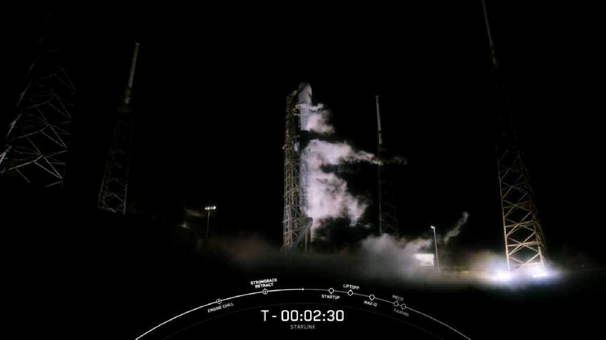 SpaceX canceló el lanzamiento de los satélites Starlink en un cohete Falcon 9 40 segundos antes del despegue por un motivo desconocido SpaceX canceló el lanzamiento de los satélites Starlink en un cohete Falcon 9 40 segundos antes del despegue por un motivo desconocido