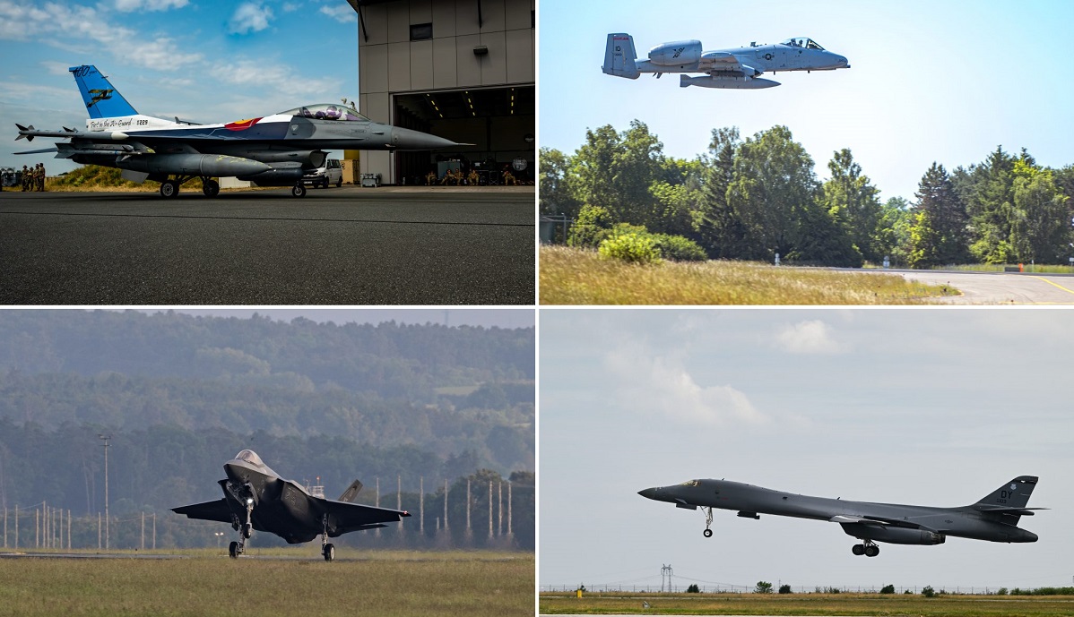 Las 69 mejores fotos de Air Defender 2023, el mayor ejercicio militar de la historia de la OTAN en el que participan decenas de aviones, entre ellos F-35, F-15, F-16 y A-10. Las 69 mejores fotos de Air Defender 2023, el mayor ejercicio militar de la historia de la OTAN en el que participan decenas de aviones, entre ellos F-35, F-15, F-16 y A-10.