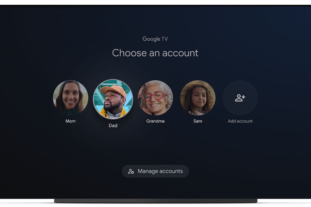 Google TV introducirá perfiles de usuario e historial de visionado