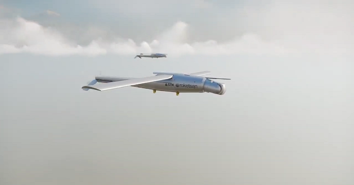 Roketsan y STM han creado un dron kamikaze inteligente, ALPAGUT, que puede ser lanzado desde Bayraktar Akinci Roketsan y STM han creado un dron kamikaze inteligente, ALPAGUT, que puede ser lanzado desde Bayraktar Akinci