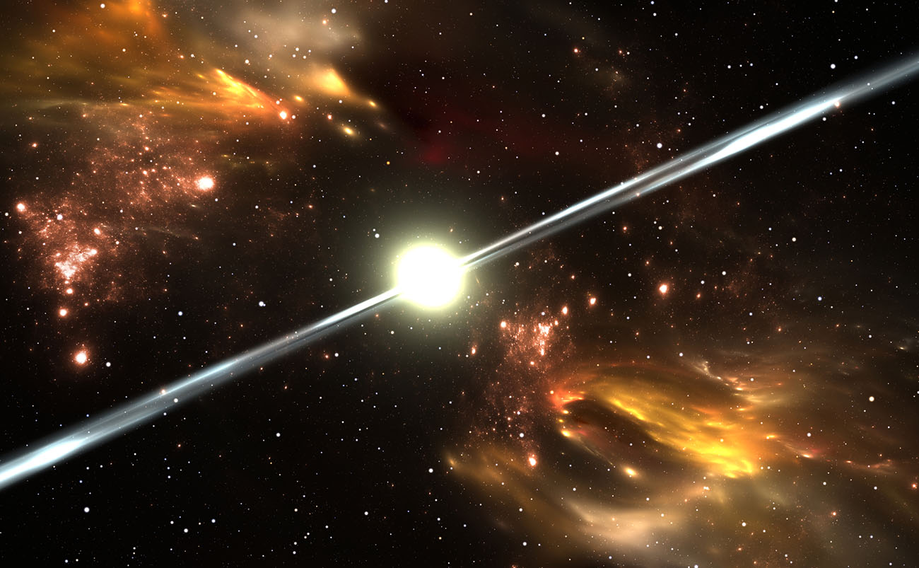 El mayor estallido de rayos gamma de la historia se produjo hace 2.000 millones de años y recientemente deslumbró a todos los telescopios del mundo excepto China, un acontecimiento que se produce una vez cada 10.000 años El mayor estallido de rayos gamma de la historia se produjo hace 2.000 millones de años y recientemente deslumbró a todos los telescopios del mundo excepto China, un acontecimiento que se produce una vez cada 10.000 años