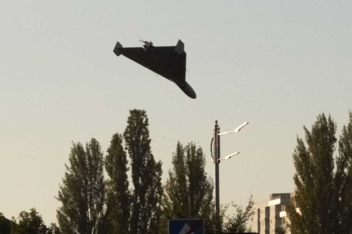 La Fuerza Aérea ucraniana derriba 35 de los 35 drones kamikazes Shahed-131/136 que atacaron la región de Kiev La Fuerza Aérea ucraniana derriba 35 de los 35 drones kamikazes Shahed-131/136 que atacaron la región de Kiev