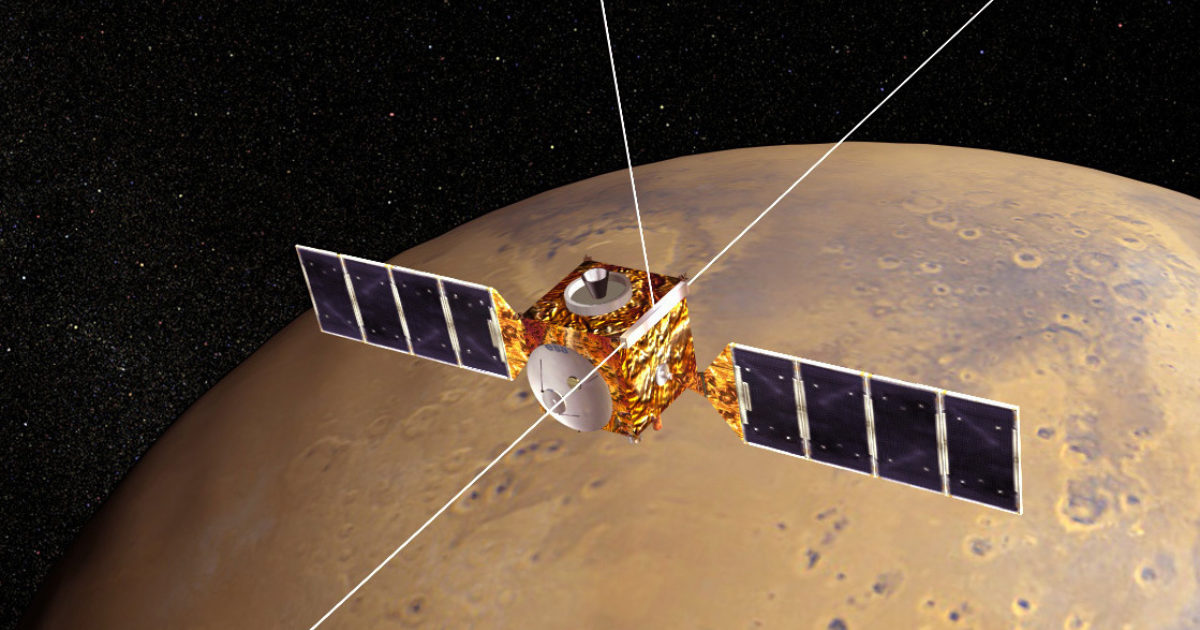 Estación interplanetaria Mars Express recibe actualización de Windows 98