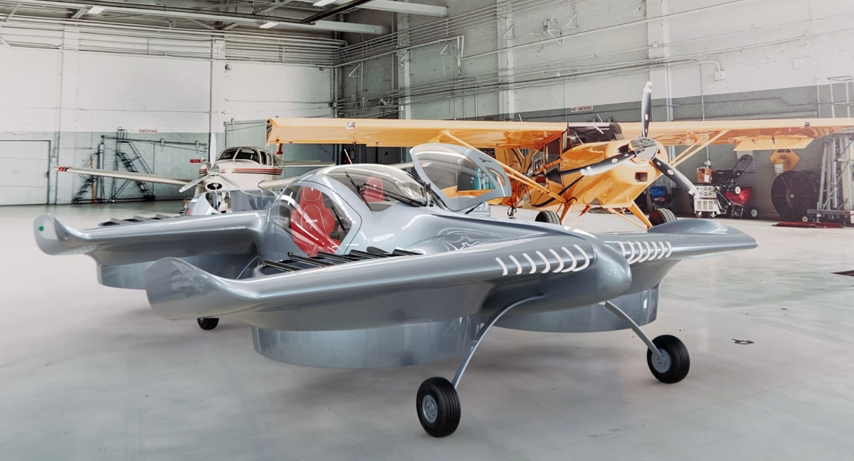El coche eléctrico volador Doroni H1 de 195.000 dólares de Doroni Aerospace ha realizado su primer vuelo tripulado. El coche eléctrico volador Doroni H1 de 195.000 dólares de Doroni Aerospace ha realizado su primer vuelo tripulado.