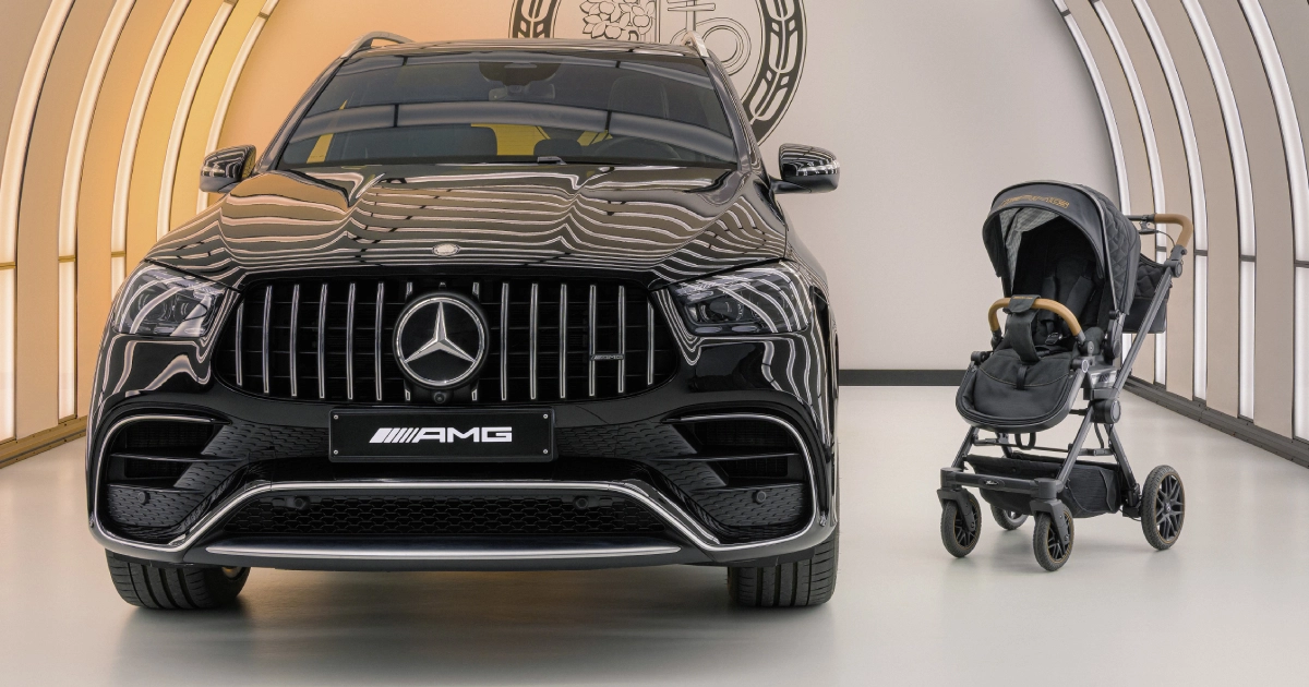 Evolución del lujo: Mercedes-AMG presenta tecnología avanzada en cochecitos de bebé