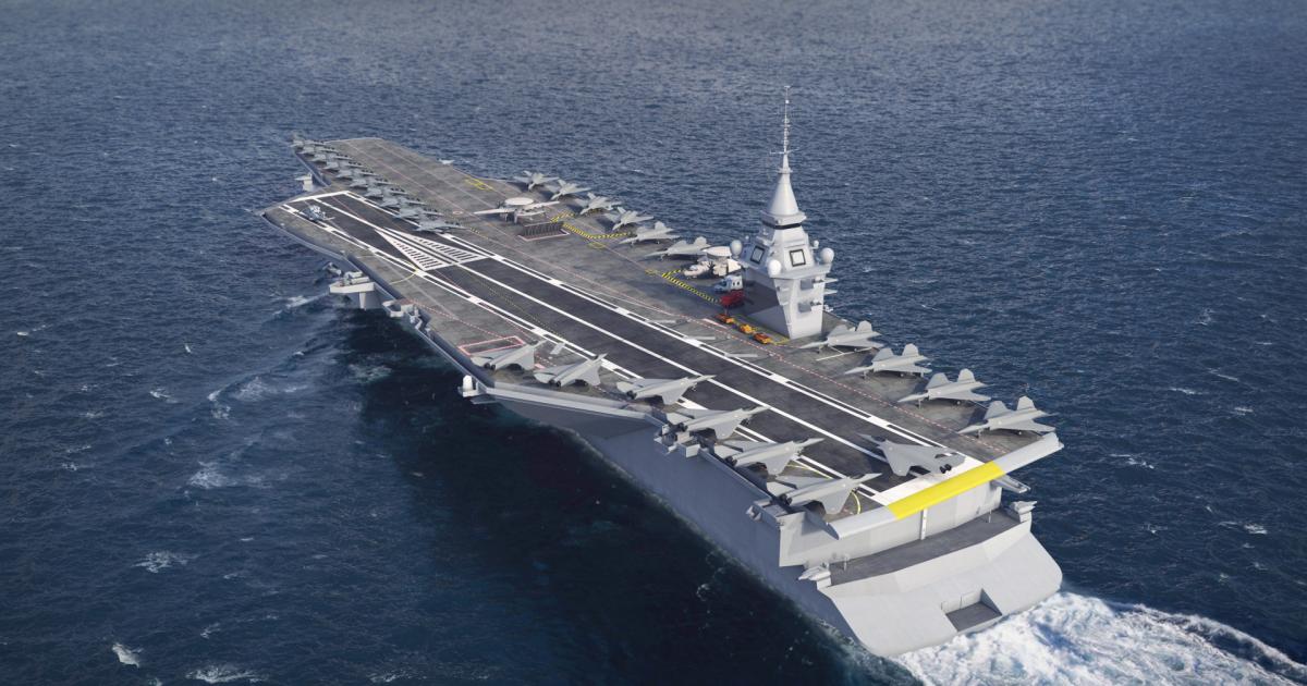 El Grupo Naval anuncia un portaaviones de propulsión nuclear para cazas de sexta generación y aviones de detección de radares de largo alcance E-2D Hawkeye El Grupo Naval anuncia un portaaviones de propulsión nuclear para cazas de sexta generación y aviones de detección de radares de largo alcance E-2D Hawkeye