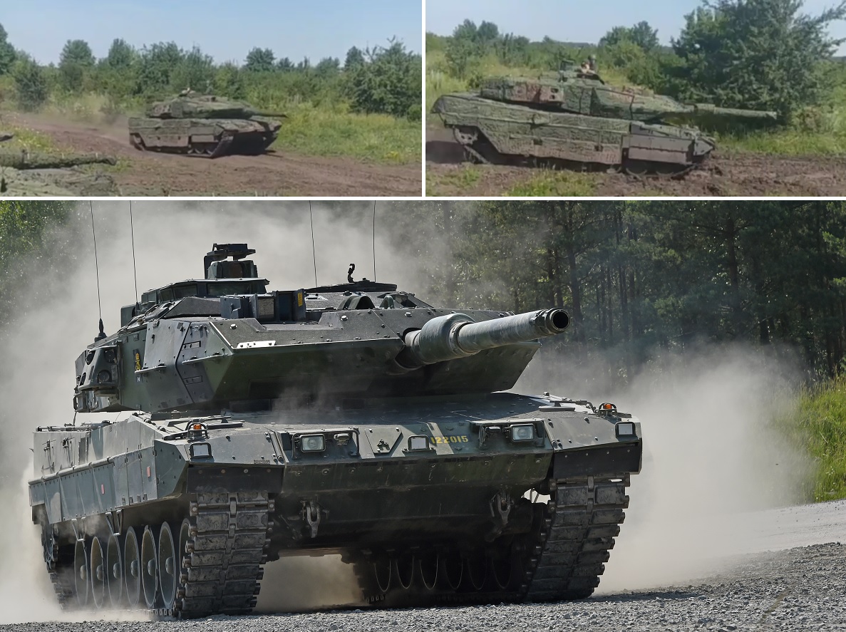 Las Fuerzas Armadas ucranianas muestran el primer vídeo de los tanques suecos Stridsvagn 122 Las Fuerzas Armadas ucranianas muestran el primer vídeo de los tanques suecos Stridsvagn 122