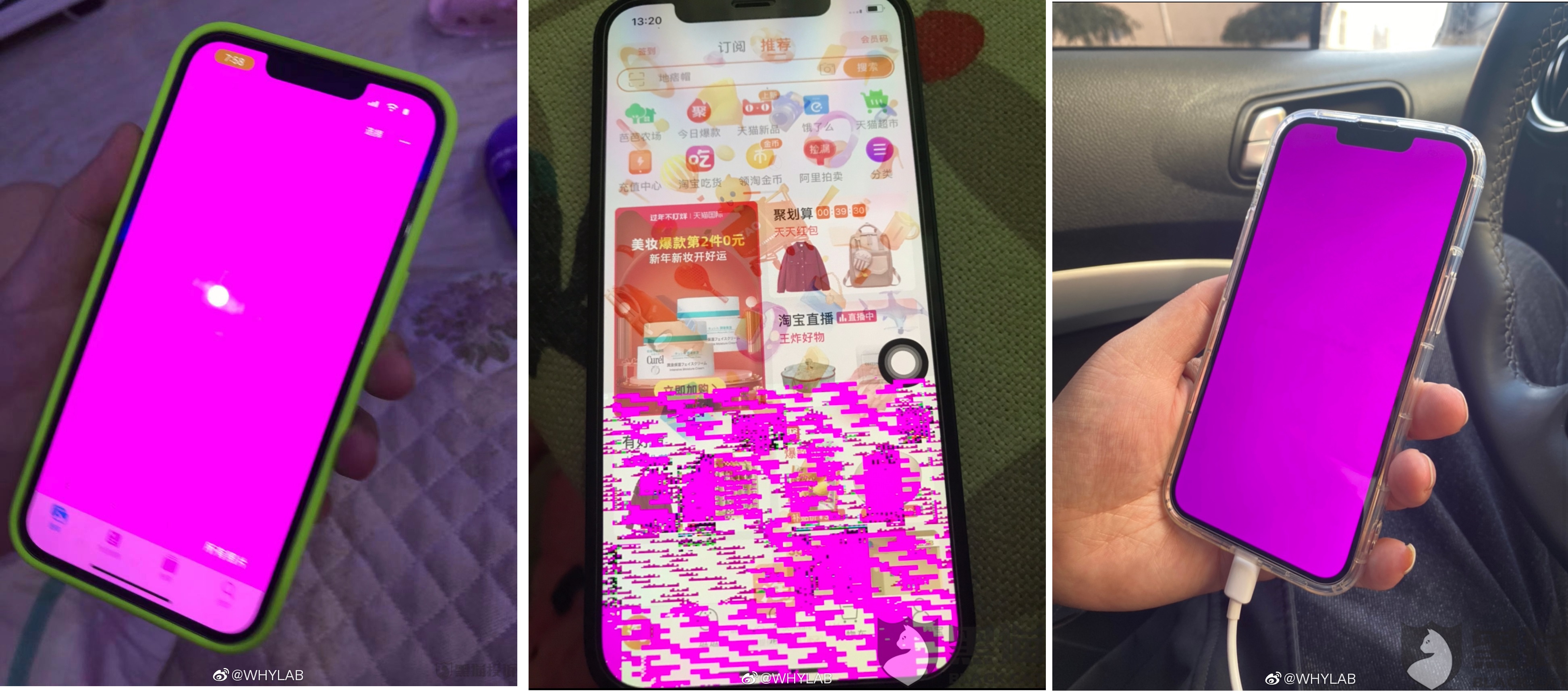Los teléfonos inteligentes iPhone 13 sufren un problema de pantalla rosa que no se puede solucionar con una actualización de iOS Los teléfonos inteligentes iPhone 13 sufren un problema de pantalla rosa que no se puede solucionar con una actualización de iOS
