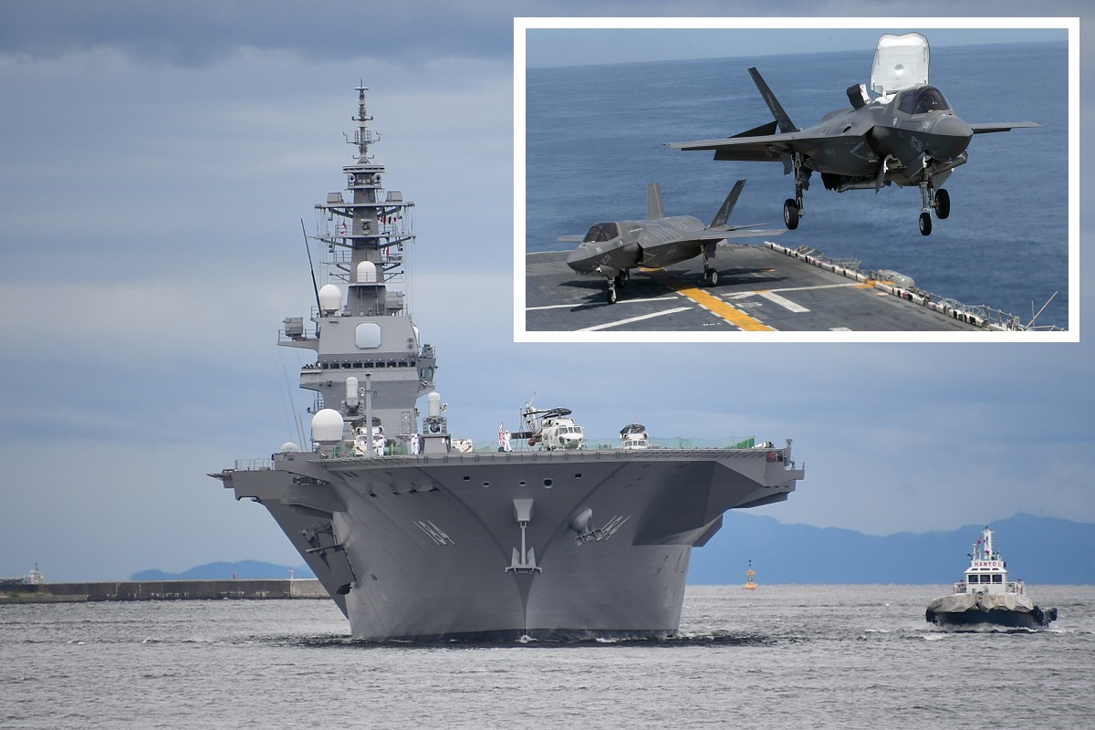 Japón construye portaaviones de la clase Izumo para cazas de quinta generación F-35B Lightning II de EE.UU. Japón construye portaaviones de la clase Izumo para cazas de quinta generación F-35B Lightning II de EE.UU.