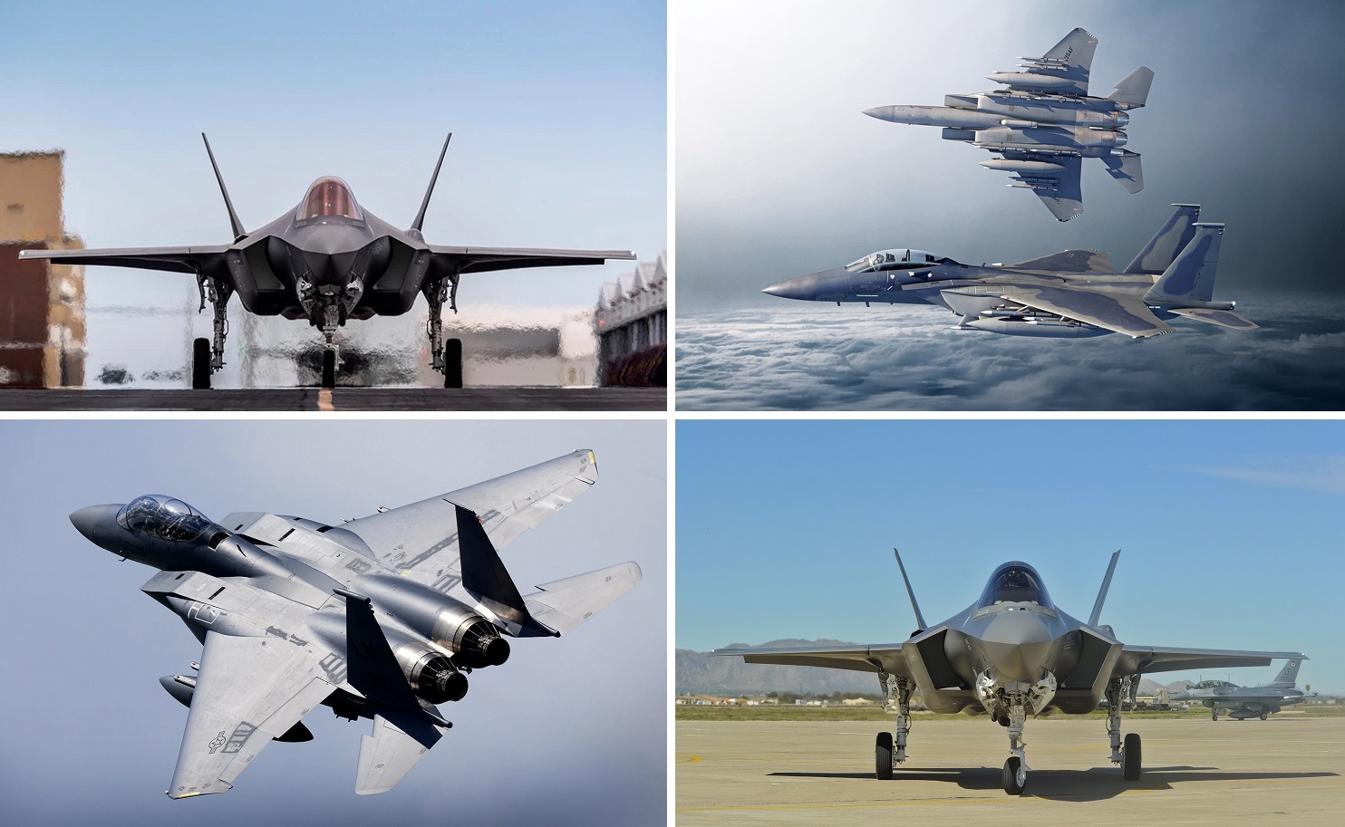 EE.UU. aumentará la producción de cazas F-35 Lightning II y F-15EX Eagle II EE.UU. aumentará la producción de cazas F-35 Lightning II y F-15EX Eagle II