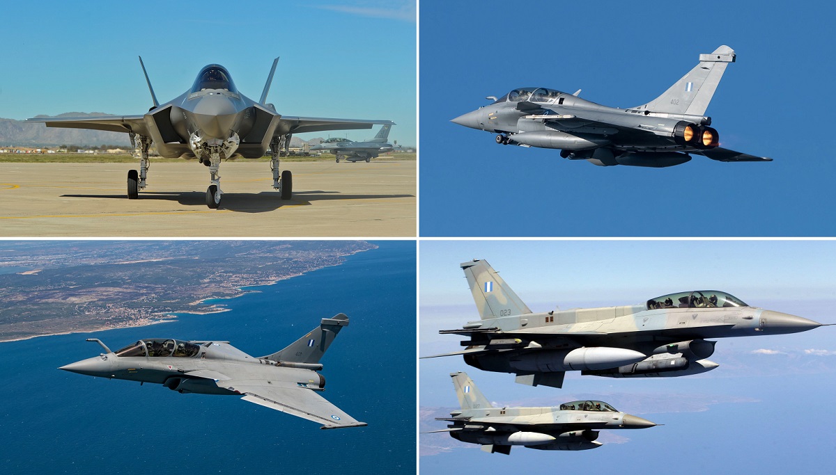 Grecia compra 24 Dassault Rafale, moderniza 58 aviones F-16 Fighting Falcon y quiere comprar hasta 48 cazas F-35 Lightning II Grecia compra 24 Dassault Rafale, moderniza 58 aviones F-16 Fighting Falcon y quiere comprar hasta 48 cazas F-35 Lightning II
