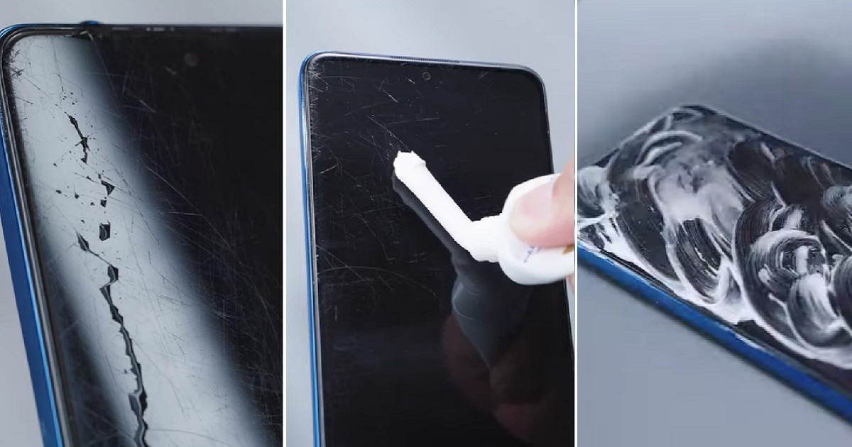 Qué pasa si frotas pasta de dientes en la pantalla de un smartphone: Xiaomi lo explica Qué pasa si frotas pasta de dientes en la pantalla de un smartphone: Xiaomi lo explica