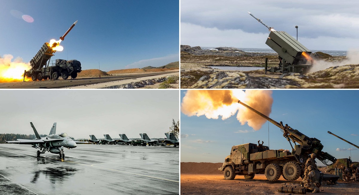 12 lanzaderas Patriot, NASAMS, obuses CAESAR, cazas y helicópteros: Vilna se convierte en la ciudad más protegida de Europa antes de la cumbre de la OTAN 12 lanzaderas Patriot, NASAMS, obuses CAESAR, cazas y helicópteros: Vilna se convierte en la ciudad más protegida de Europa antes de la cumbre de la OTAN
