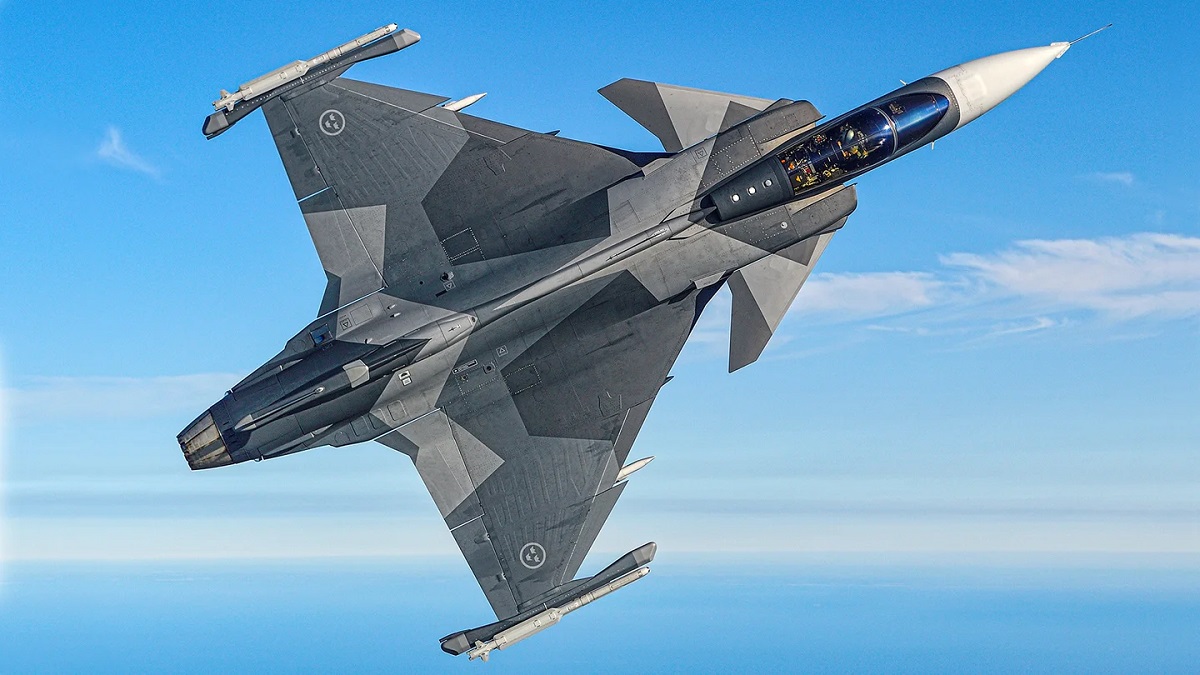 Saab quiere vender 114 cazas Gripen E de cuarta generación a India, establecer una producción conjunta y construir un centro de investigación y desarrollo. Saab quiere vender 114 cazas Gripen E de cuarta generación a India, establecer una producción conjunta y construir un centro de investigación y desarrollo.