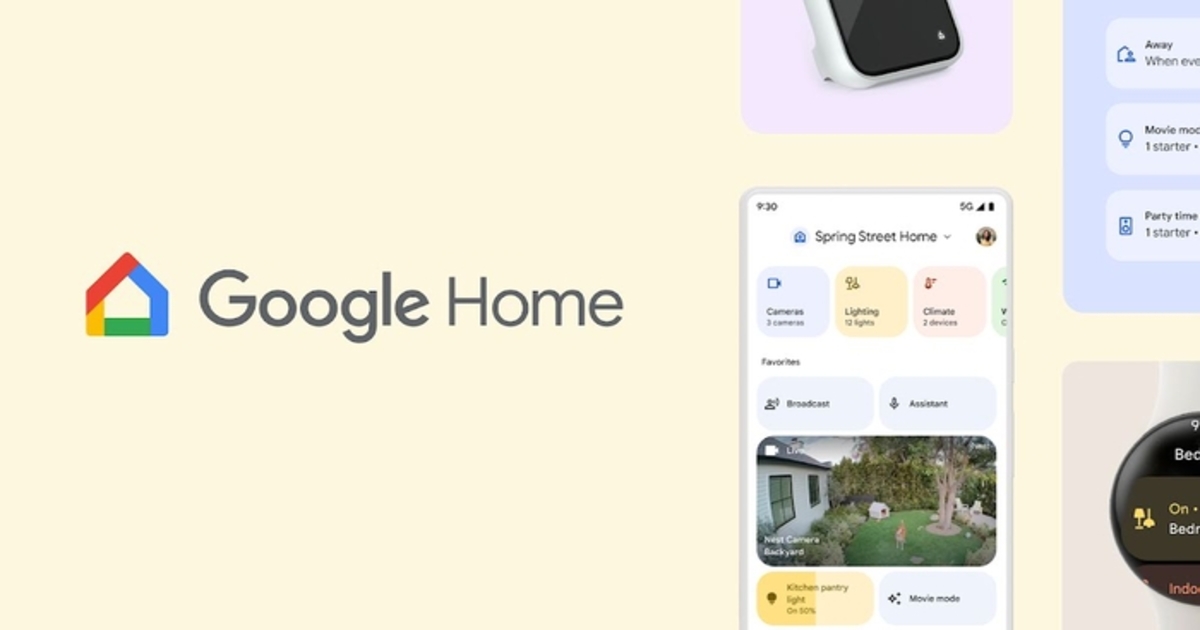 Google Home presenta nuevos widgets para el control remoto de gadgets inteligentes Google Home presenta nuevos widgets para el control remoto de gadgets inteligentes