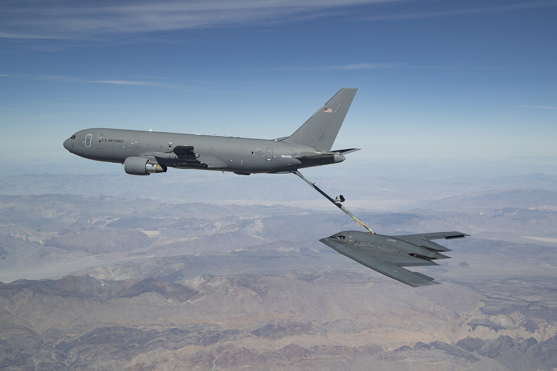 El último avión cisterna estadounidense Boeing KC-46A Pegasus batió el récord de duración del vuelo: voló más de 25.000 km con una autonomía práctica de 11.830 km