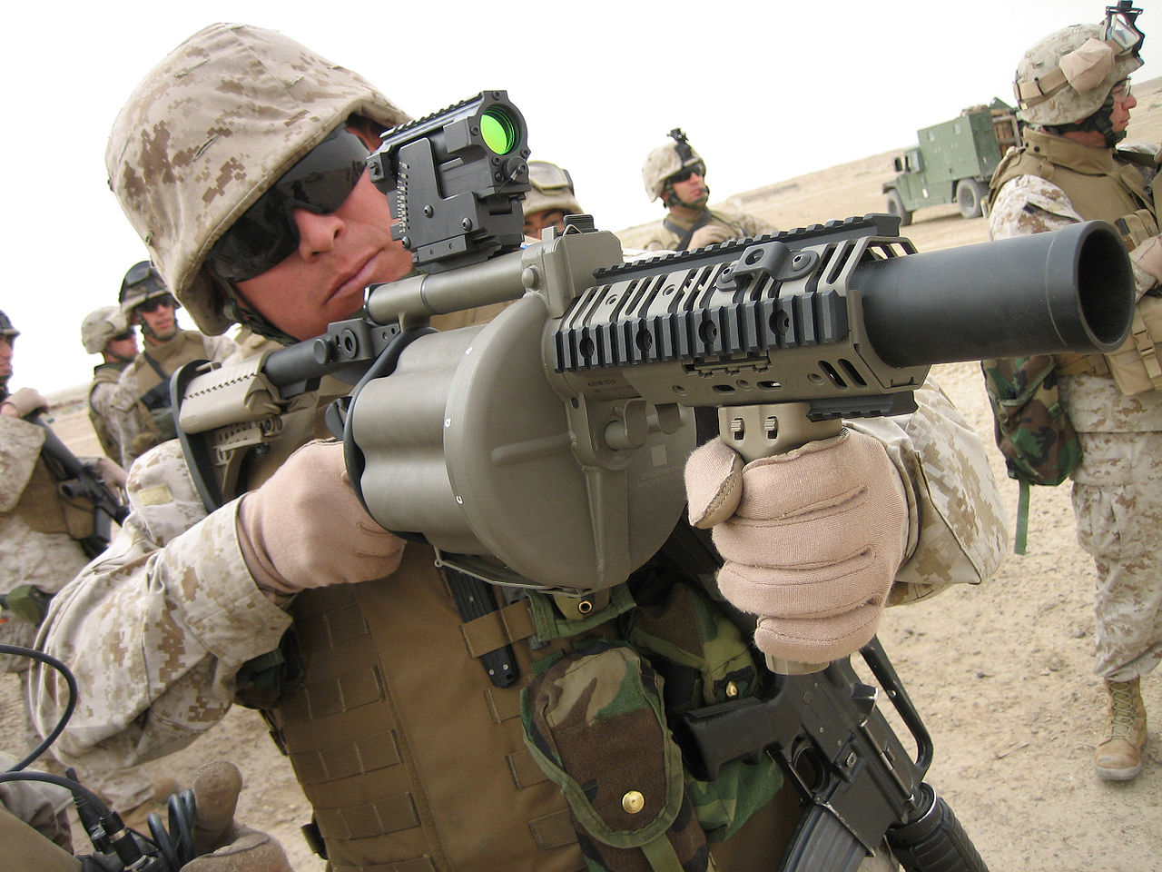 Las Fuerzas Armadas de Ucrania mostraron un video de entrenamiento de combatientes con rifles de asalto M4 estadounidenses y lanzagranadas MGL