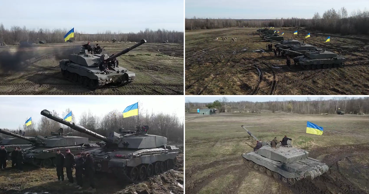 El Ministerio de Defensa revela el primer vídeo de los tanques británicos Challenger 2 en Ucrania El Ministerio de Defensa revela el primer vídeo de los tanques británicos Challenger 2 en Ucrania