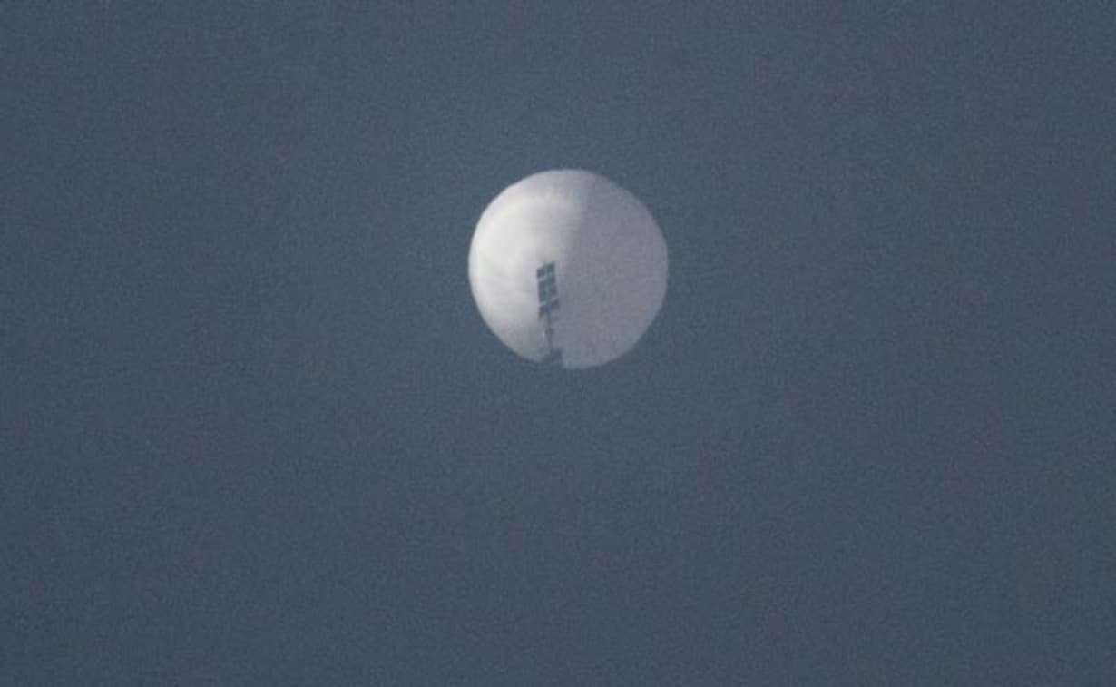 EEUU rastrea durante días un globo espía chino sobre su territorio EEUU rastrea durante días un globo espía chino sobre su territorio