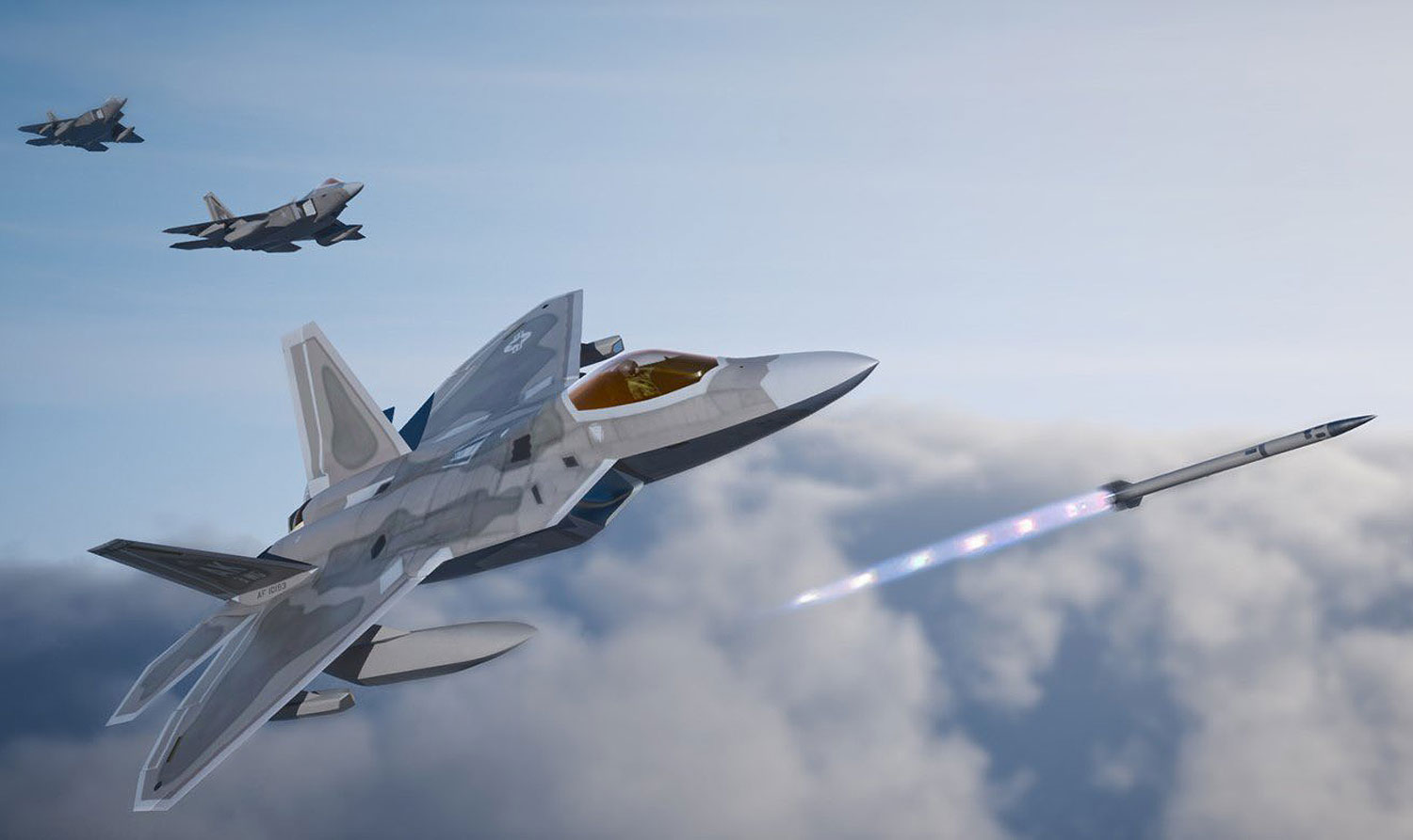 Por fin: el F-22 Raptor destruyó un objetivo aéreo por primera vez en su historia - el avión apareció en 1997 Por fin: el F-22 Raptor destruyó un objetivo aéreo por primera vez en su historia - el avión apareció en 1997