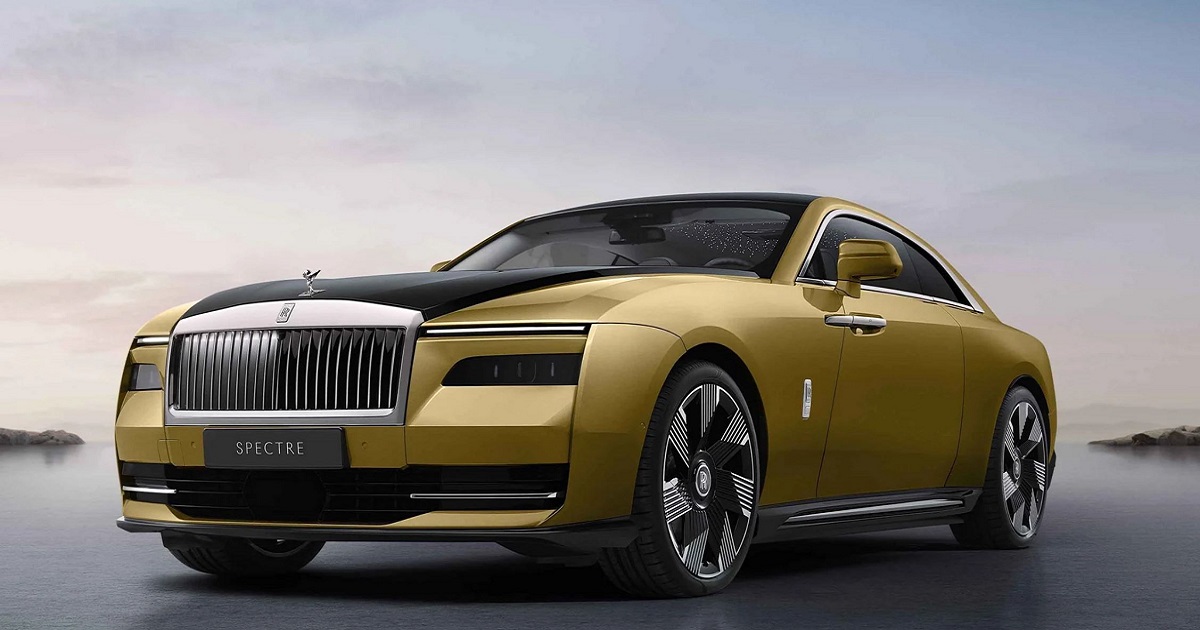 El Spectre es el primer Rolls-Royce totalmente eléctrico con un motor de 577 caballos, una autonomía de 420 km y una aceleración de 4,4 segundos hasta los 100 km/h El Spectre es el primer Rolls-Royce totalmente eléctrico con un motor de 577 caballos, una autonomía de 420 km y una aceleración de 4,4 segundos hasta los 100 km/h