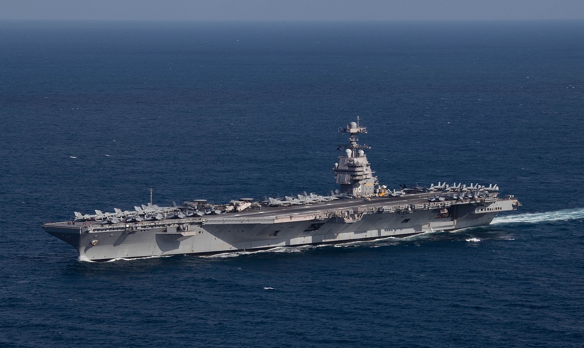 China hundió el grupo de ataque del portaaviones USS Gerald R. Ford con una salva de 24 misiles hipersónicos en un enfrentamiento simulado.