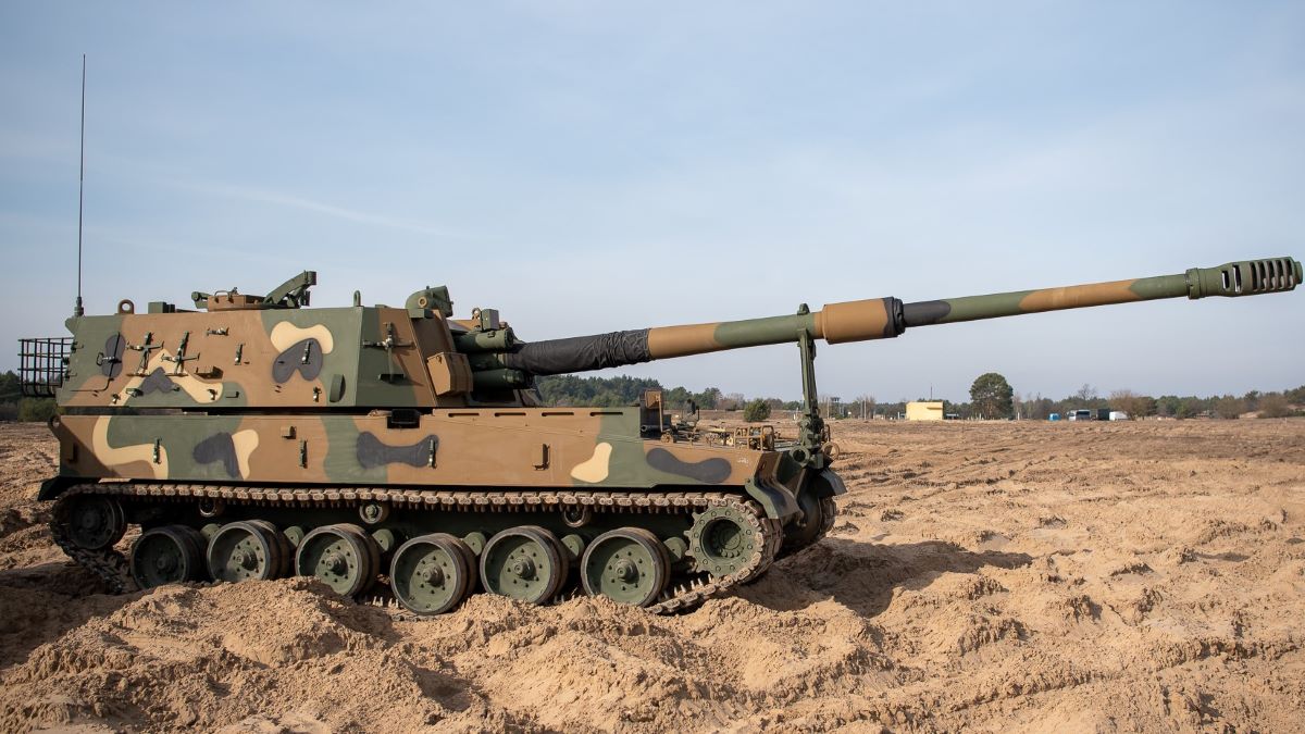 Corea moderniza los obuses autopropulsados de 155 mm K9A1 Thunder