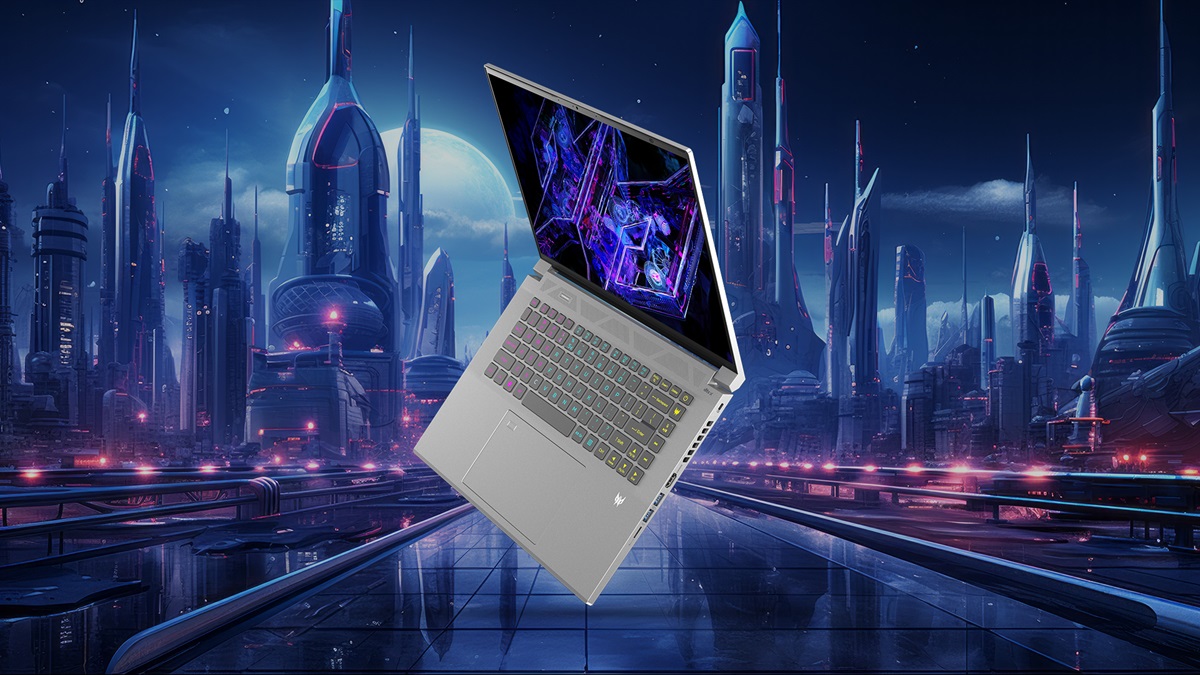 Acer Predator Triton Neo 16: portátil para juegos con chips Meteor Lake y gráficos GeForce RTX 40 a un precio desde 1699 €.