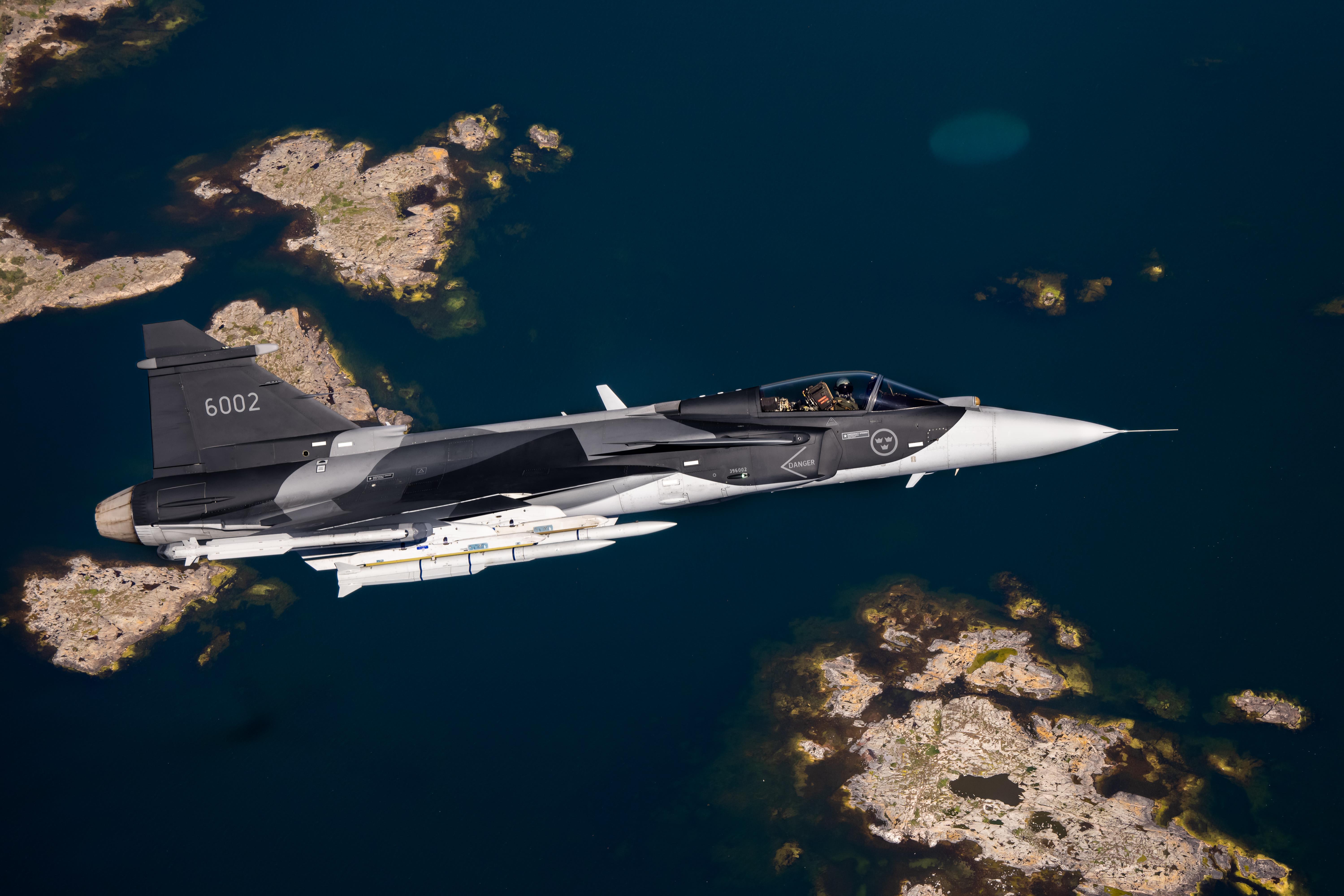 El caza Gripen E utiliza por primera vez el misil Meteor El caza Gripen E utiliza por primera vez el misil Meteor