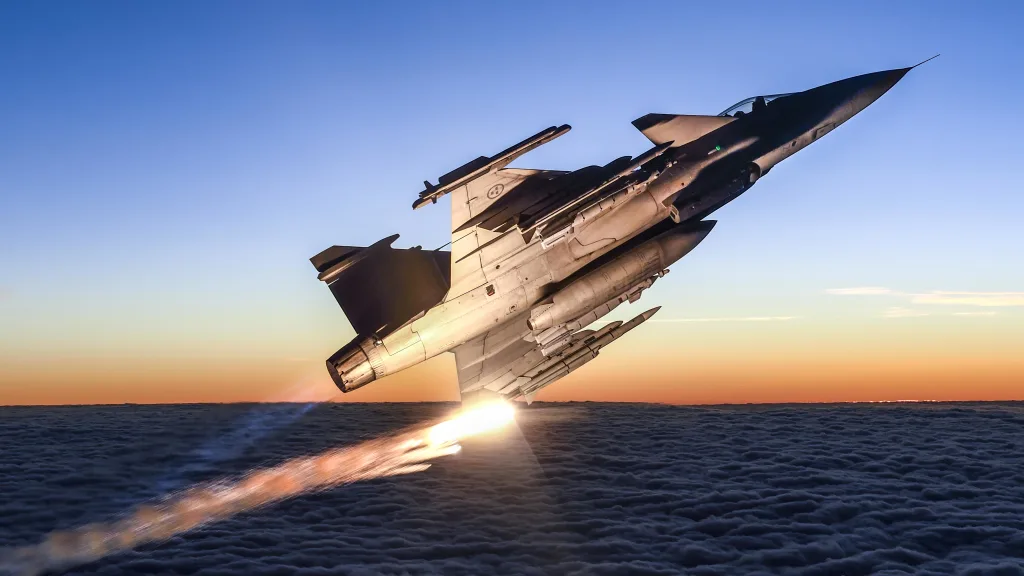 Saab se ha adjudicado un contrato para modernizar sus cazas Gripen C/D, lo que permitirá que los aviones vuelen hasta la década de 2030. Saab se ha adjudicado un contrato para modernizar sus cazas Gripen C/D, lo que permitirá que los aviones vuelen hasta la década de 2030.