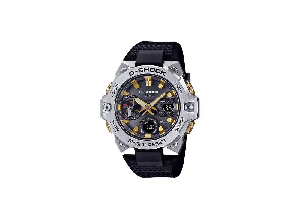 Prepárate con el G-Shock G-Steel GST-B400CX-1AJR de Casio: una fusión de estilo y resistencia Explorando el diseño duradero del nuevo G-Shock G-Steel de Casio: GST-B400CX-1AJR