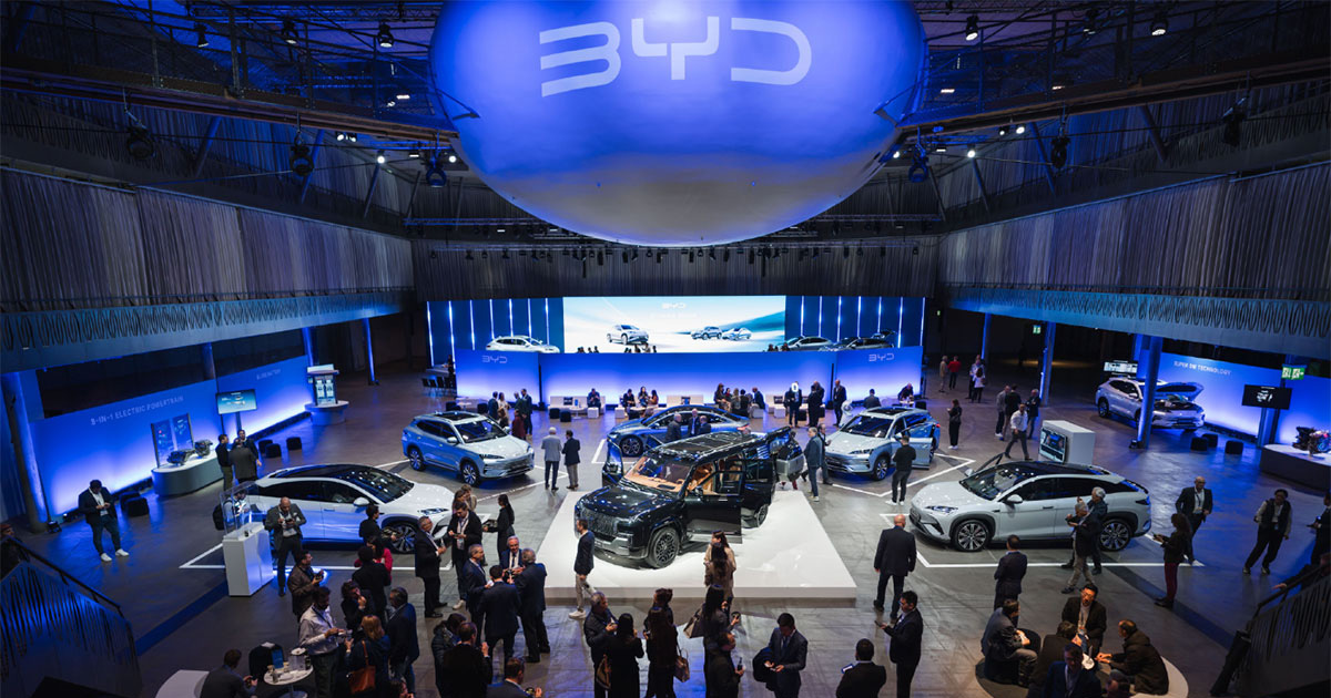 BYD da un paso adelante en Europa: empieza a vender en Suiza