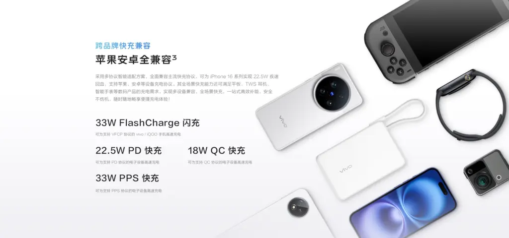 Carga rápida en movimiento: Vivo lanza un nuevo Power Bank para el iPhone 16 Vivo presenta un Power Bank con velocidad sorprendente: el iPhone 16 carga hasta un 58% en media hora