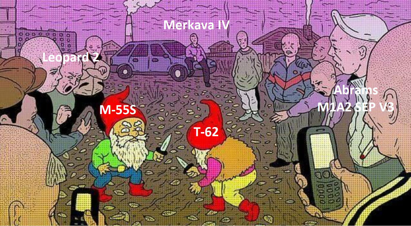 Eslovenia transferirá 28 tanques M-55S mejorados a Ucrania Eslovenia transferirá 28 tanques M-55S mejorados a Ucrania