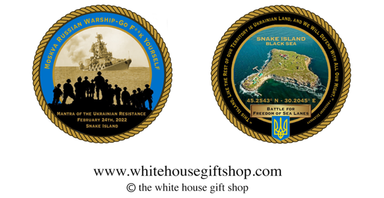 La Casa Blanca lanza una moneda de colección en honor a los defensores de la Isla de la Serpiente - envío gratuito a Ucrania y a los países de la OTAN La Casa Blanca lanza una moneda de colección en honor a los defensores de la Isla de la Serpiente - envío gratuito a Ucrania y a los países de la OTAN