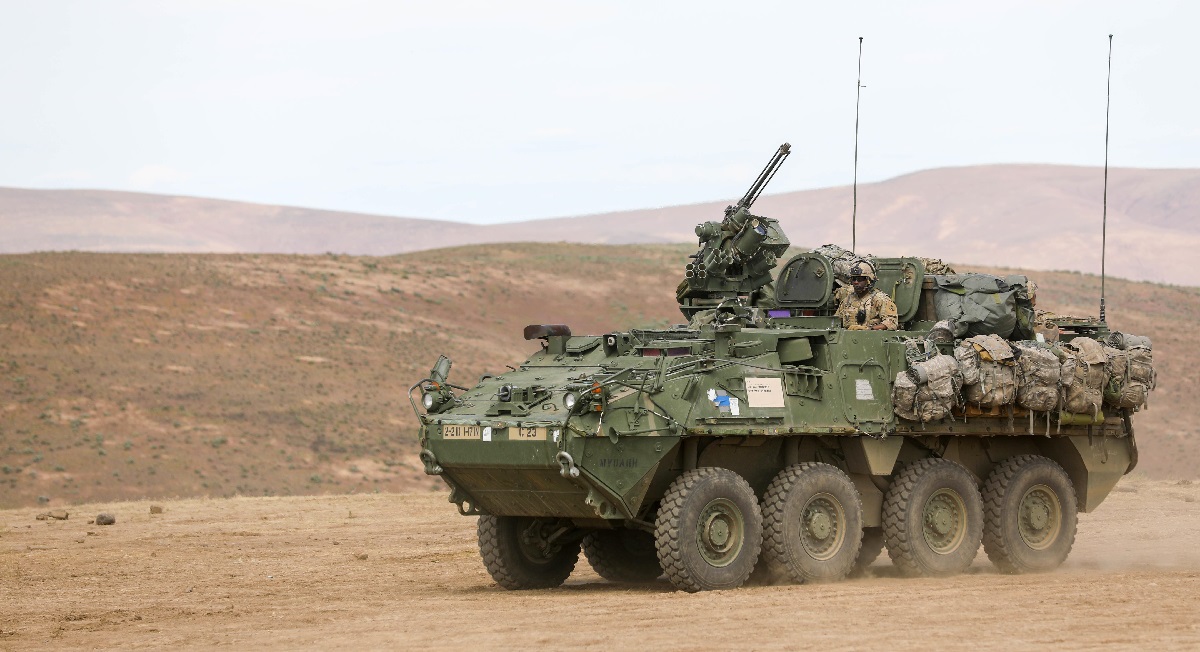 Bulgaria compra más de 180 vehículos blindados de transporte de tropas estadounidenses Stryker en seis versiones por 1.500 millones de dólares Bulgaria compra más de 180 vehículos blindados de transporte de tropas estadounidenses Stryker en seis versiones por 1.500 millones de dólares
