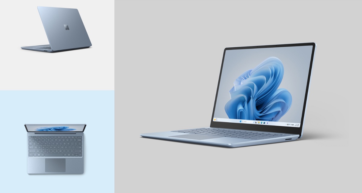 Microsoft Surface Laptop Go 3 - Intel Core i5-1235U, gráficos Iris Xe y pantalla táctil a partir de 799 $.