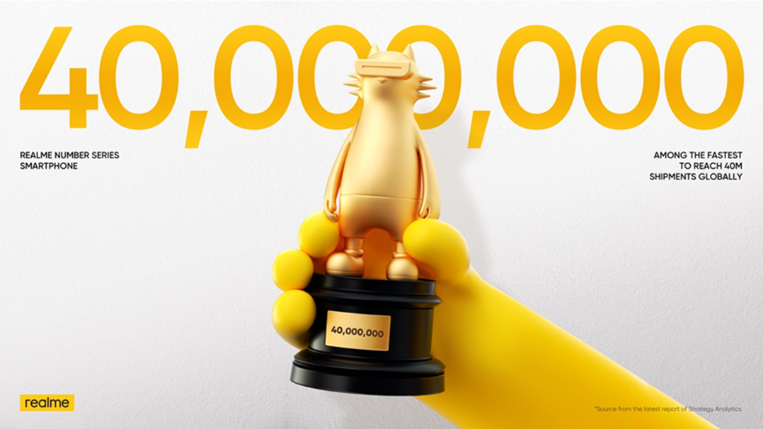 Las ventas de matrículas de Realme superan los 40 millones desde 2018: solo Samsung Galaxy A, Redmi, iQOO y OPPO A se vendieron más rápido Las ventas de matrículas de Realme superan los 40 millones desde 2018: solo Samsung Galaxy A, Redmi, iQOO y OPPO A se vendieron más rápido