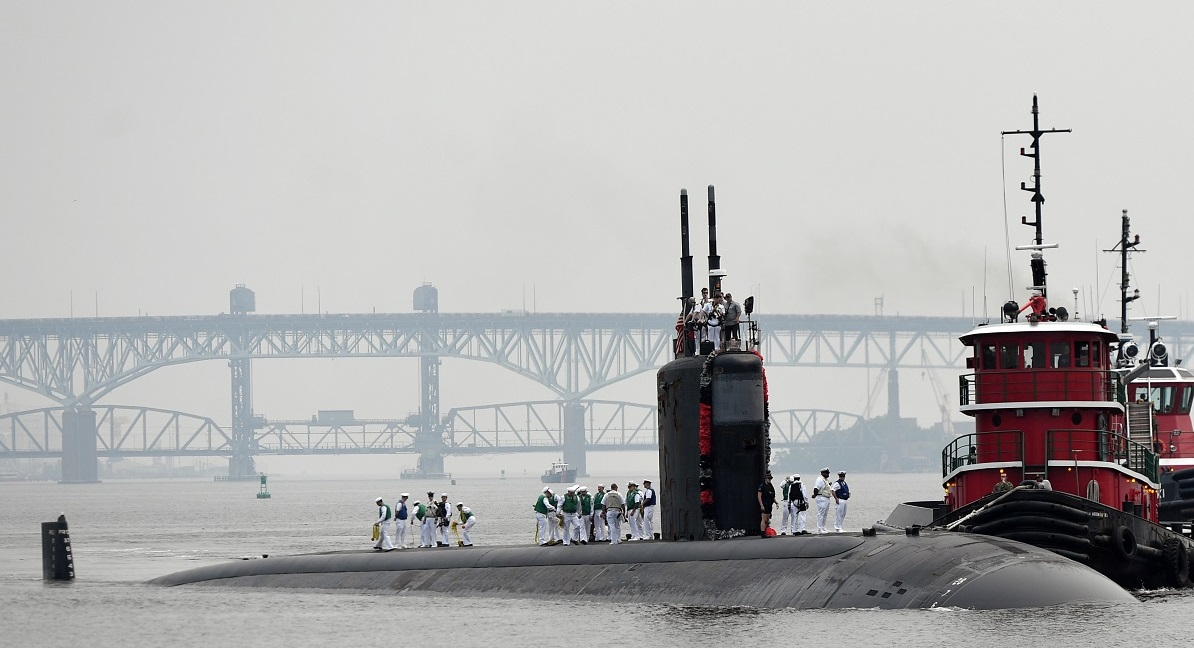 El submarino nuclear de misiles de crucero Tomahawk USS San Juan (SSN 751) es retirado del servicio tras 35 años de servicio El submarino nuclear de misiles de crucero Tomahawk USS San Juan (SSN 751) es retirado del servicio tras 35 años de servicio
