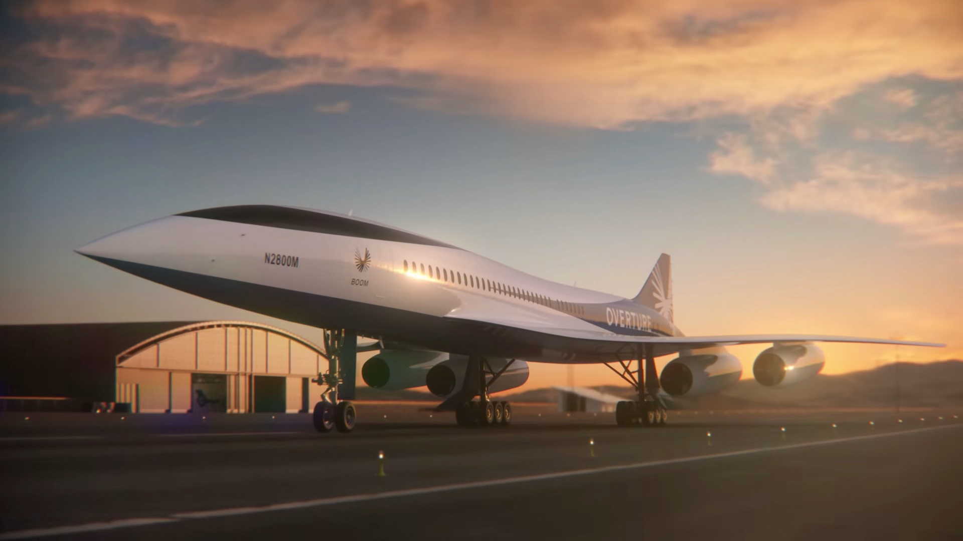 Boom construye el avión supersónico Overture: el primer avión de pasajeros del mundo con velocidades de hasta 2.100 km/h Boom construye el avión supersónico Overture: el primer avión de pasajeros del mundo con velocidades de hasta 2.100 km/h